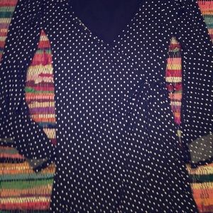 Polka Dot black and white dress